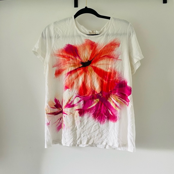 Floral Color Top - Picture 1 of 4